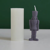 Soldier Candle Mold for DIY Aromatic Soap Candle Making