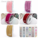 0.5mm Nylon Cord Bracelet Accessories for Jewelry Making