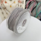 0.8mm Nylon Cord 100M Braided Silk Beads Plastic Threads for Jewelry Making
