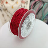 0.8mm Nylon Cord 100M Braided Silk Beads Plastic Threads for Jewelry Making