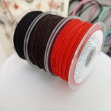 0.8mm Nylon Cord 100M Braided Silk Beads Plastic Threads for Jewelry Making