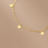 Silver 925 Round Shape Chain Anklets for Women Foot Bracelets on Leg