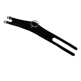 O-Ring Leather Choker Necklace Bracelet