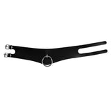 O-Ring Leather Choker Necklace Bracelet
