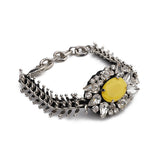 Bohemian Chain Bracelet Big Stone Vintage Charm Bangle Jewelry