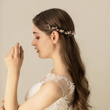 Colorful Shell Pearls Fairy Wedding Bridal Headband