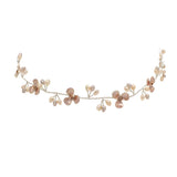 Colorful Shell Pearls Fairy Wedding Bridal Headband
