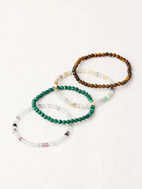 Tiger's Eye Bracelet for Women Men Meditation Reiki Yoga