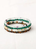 Tiger's Eye Bracelet for Women Men Meditation Reiki Yoga