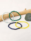 Natural Stone Amazonite Bracelet Set for Women Men