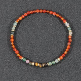 Natural Stone Healing Anklet Bead Elasticity Adjustable