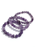 Natural Amethyst Bracelet Reiki Energy Quartz Men Women Charm Jewelry
