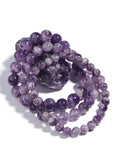 Natural Amethyst Bracelet Reiki Energy Quartz Men Women Charm Jewelry