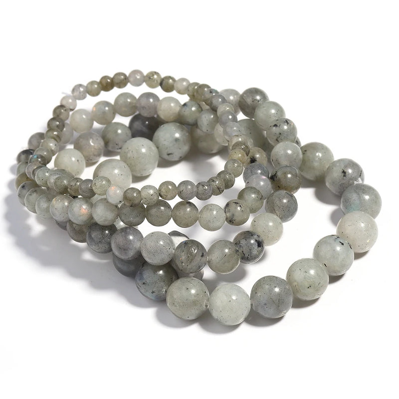 Men's Natural Glitter Stone Bracelet - Spiritual Healing Yoga Meditation