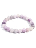 Purple Cloud Mother Stone Amethyst Bracelet Charm Yoga Meditation Gift