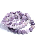 Purple Cloud Mother Stone Amethyst Bracelet Charm Yoga Meditation Gift
