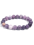 Purple Cloud Mother Stone Amethyst Bracelet Charm Yoga Meditation Gift