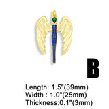 Rainbow CZ Stone LOVE Pendant Charms for Jewelry Making Evil Eye Necklace Charms
