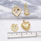 Leopard Pendant CZ DIY Jewelry Making Supplies