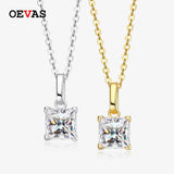 925 Silver 1.2CT Moissanite Diamond Pendant Necklace