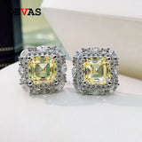 Sterling Silver Diamond Earring For Women Party Birthday Jewelry