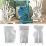 Thumb Gesture Candle Resin Casting Mold Silicone Craft Clay Home Ornament