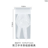Hand Gesture Candle Silicone Mould DIY Resin Mold