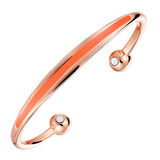 Enamel Cuff Bangle Copper Therapy Bracelet Plating Bangles Gift Jewelry