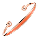 Enamel Cuff Bangle Copper Therapy Bracelet Plating Bangles Gift Jewelry
