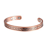 Healing Copper Bracelet Magnetic Cuff Adjustable Health Bangles