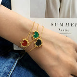 Fine Chains Bracelet 6 Colors Shell Heart Charm Bracelets for Women