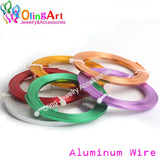 10m 5X1mm Flat Aluminum Wire DIY Crafts Jewelry Making