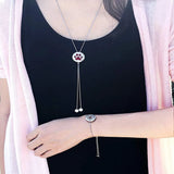 OM Aromatherapy Essential Oil Necklace Diffuser Locket Perfume Pendant
