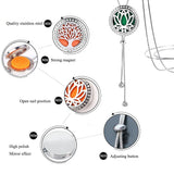 OM Aromatherapy Essential Oil Necklace Diffuser Locket Perfume Pendant