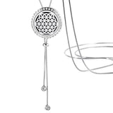 OM Aromatherapy Essential Oil Necklace Diffuser Locket Perfume Pendant