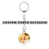 Personalized Double Side Photo Calendar Keychains