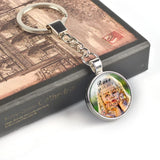 Personalized Double Side Photo Calendar Keychains