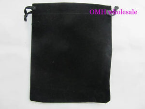 10pcs 5x7cm Velvet Gift Bags Golden Pouch BZ05