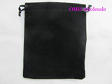 10pcs 5x7cm Velvet Gift Bags Golden Pouch BZ05