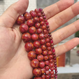 Chrysolite Multi-Color 4-12MM Natural Round Beads for DIY Bracelets