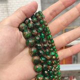 Chrysolite Multi-Color 4-12MM Natural Round Beads for DIY Bracelets