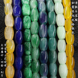 Malay Natural Jade Rice Beads 8X12mm Diy Accessories