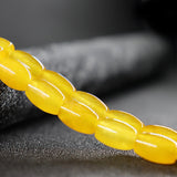 Malay Natural Jade Rice Beads 8X12mm Diy Accessories