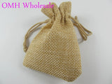 20pcs Brown Gunny Cloth Bags Jewelry Tool PJ438
