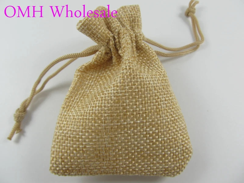 20pcs Brown Gunny Cloth Bags Jewelry Tool PJ438