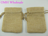 20pcs Brown Gunny Cloth Bags Jewelry Tool PJ438