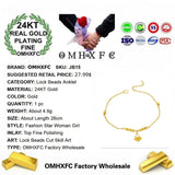 OMHXFC JB15 Lucky Beads Beach Anklet