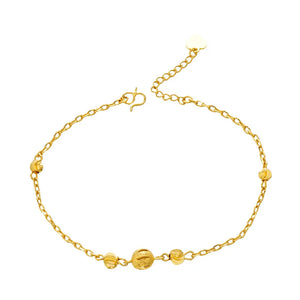European Style Lucky Beads Anklet for Women