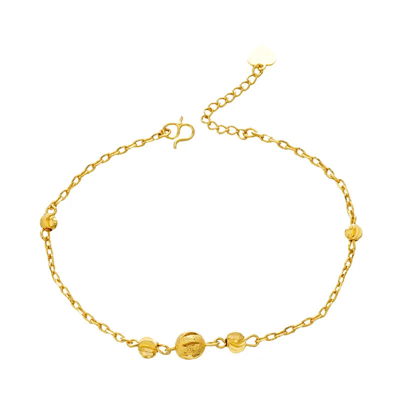 European Style Lucky Beads Anklet for Women
