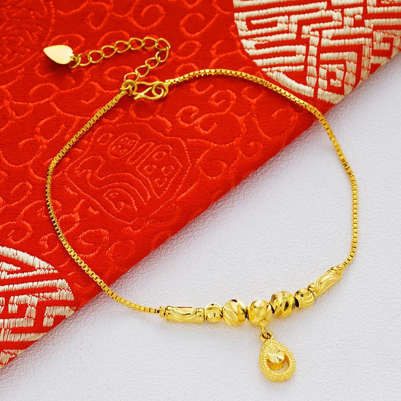 OMHXFC JB22 European Woman Party Wedding Anklet